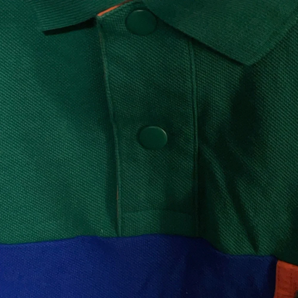 Polo Ralph Lauren Men Color Block Classic Fit R.L CO Chest Zip Mesh Polo Shirt L - Picture 4 of 6